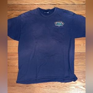 Navy Blue Vintage Panama Joes Short Sleeve Tee